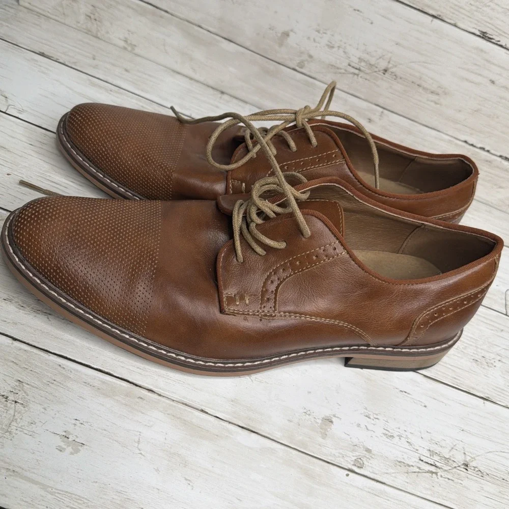 Madden Mens Bobby Oxford Shoe Brown Size 11